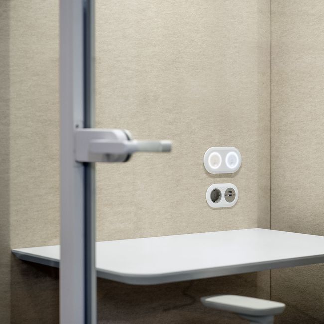 SONUS S Plus Telefonbox | Raum-in-Raum, Schallschutz, Für 1 Personen