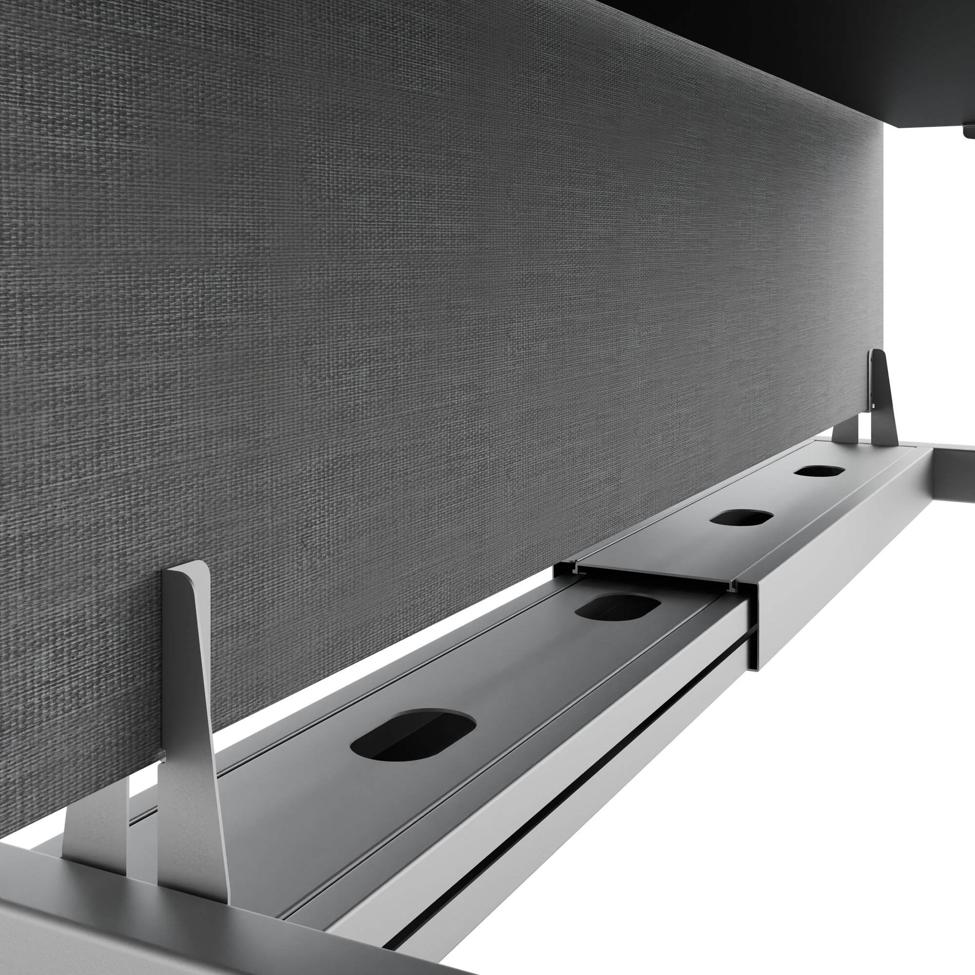 TELDRA Pro Team-Schreibtisch | 1600-1800 mm, elektrisch höhenverstellbar, Schwarz - 4 Main Image