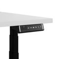TELDRA Pro Team-Schreibtisch | 1600-1800 mm, elektrisch höhenverstellbar, Weiß