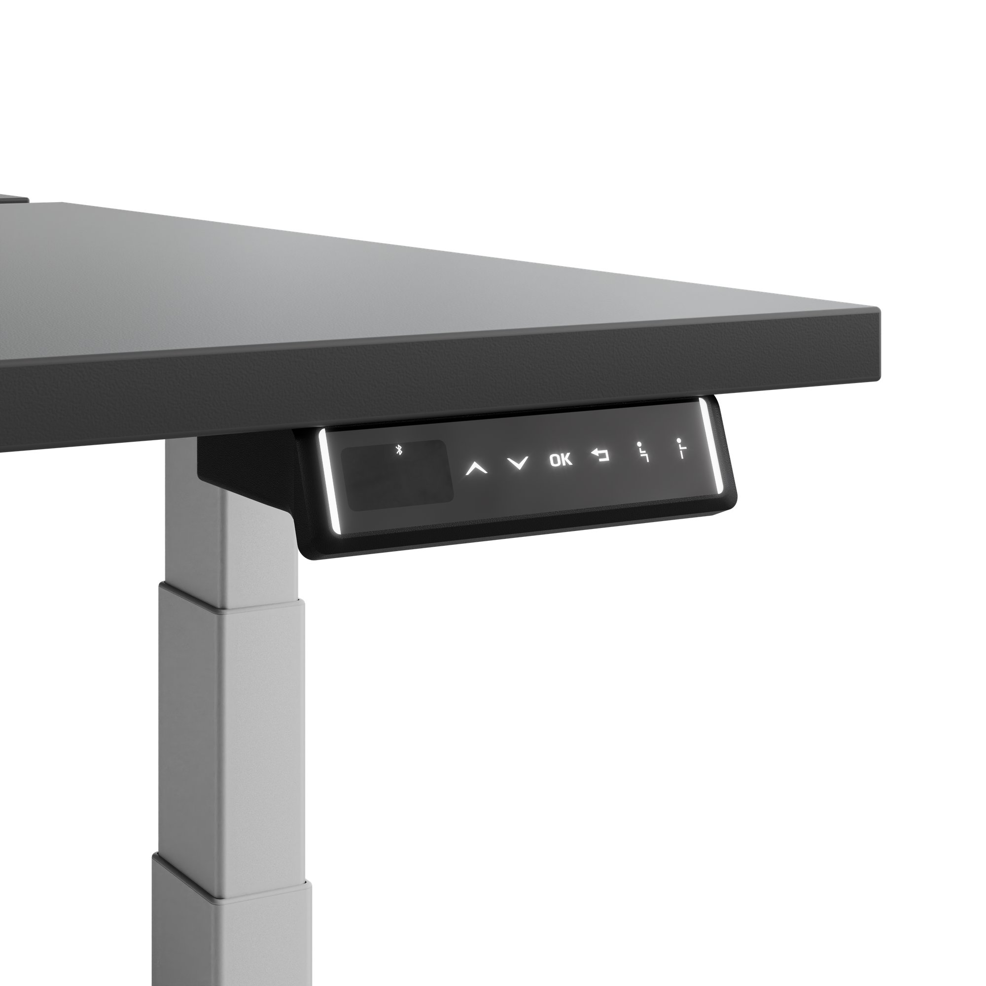 Bureau TELDRA Pro Team | 1600-1800 mm, réglable en hauteur électriquement, anthracite - 5 Main Image