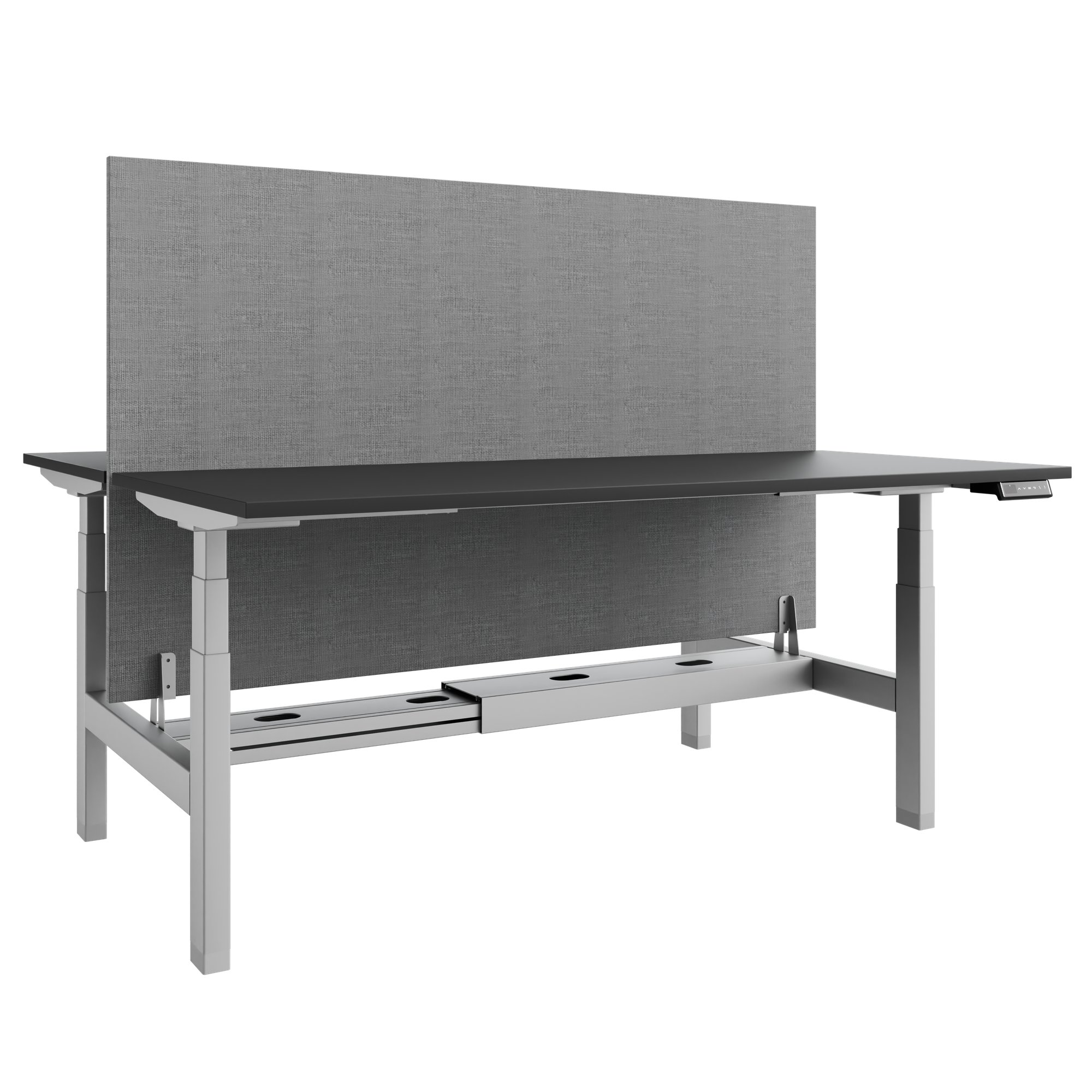 Bureau TELDRA Pro Team | 1600-1800 mm, réglable en hauteur électriquement, anthracite - 1 Main Image