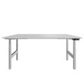 Bureau TELDRA Pro Team | 1600-1800 mm, réglable en hauteur électriquement, gris perle - 2 Thumbnail Image