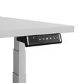 Bureau TELDRA Pro Team | 1600-1800 mm, réglable en hauteur électriquement, gris perle - 4 Thumbnail Image