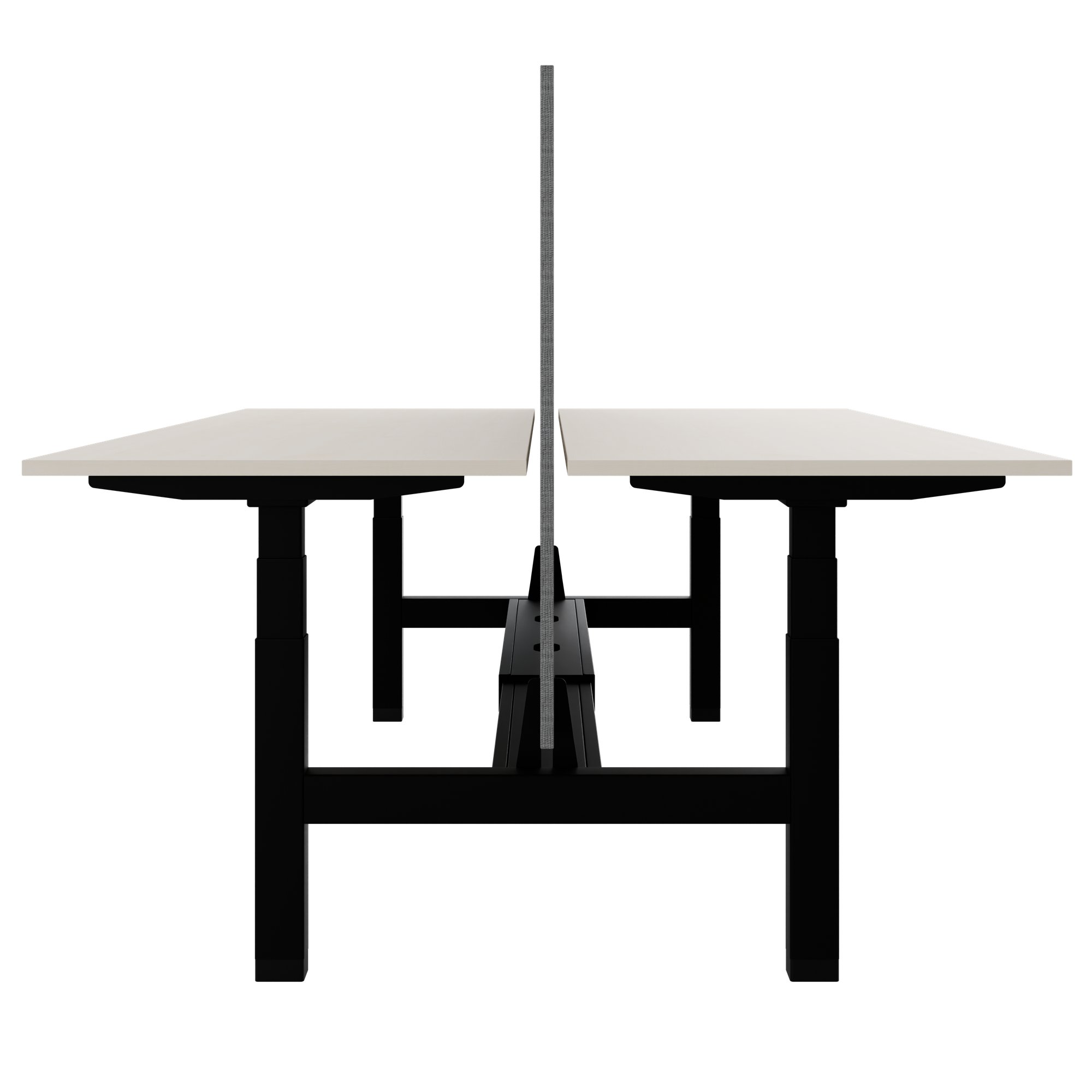 TELDRA Pro Team-Schreibtisch | 1600-1800 mm, elektrisch höhenverstellbar, Ahorn - 5 Main Image