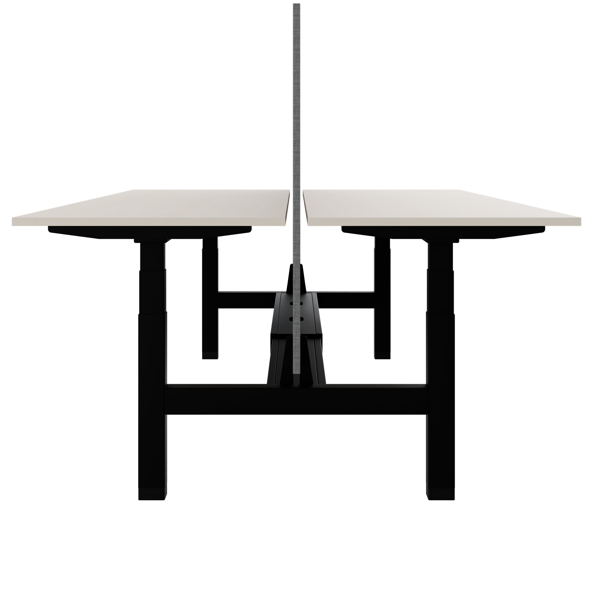 TELDRA Pro Team-Schreibtisch | 1600-1800 mm, elektrisch höhenverstellbar, Ahorn - 5 Main Image