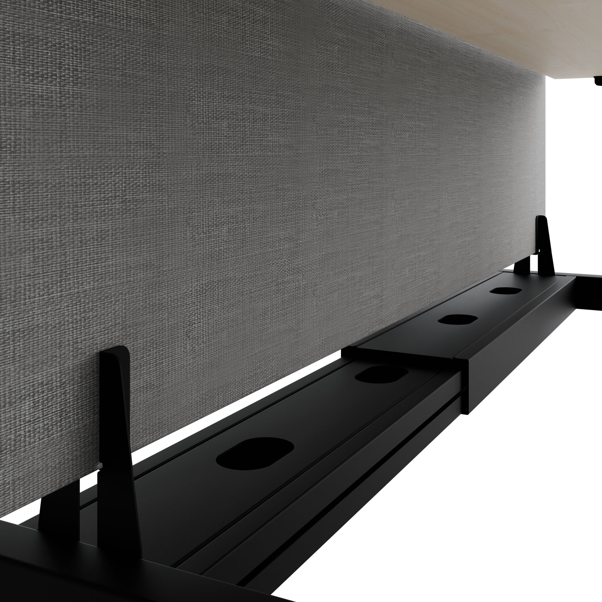 TELDRA Pro Team-Schreibtisch | 1600-1800 mm, elektrisch höhenverstellbar, Ahorn - 6 Main Image