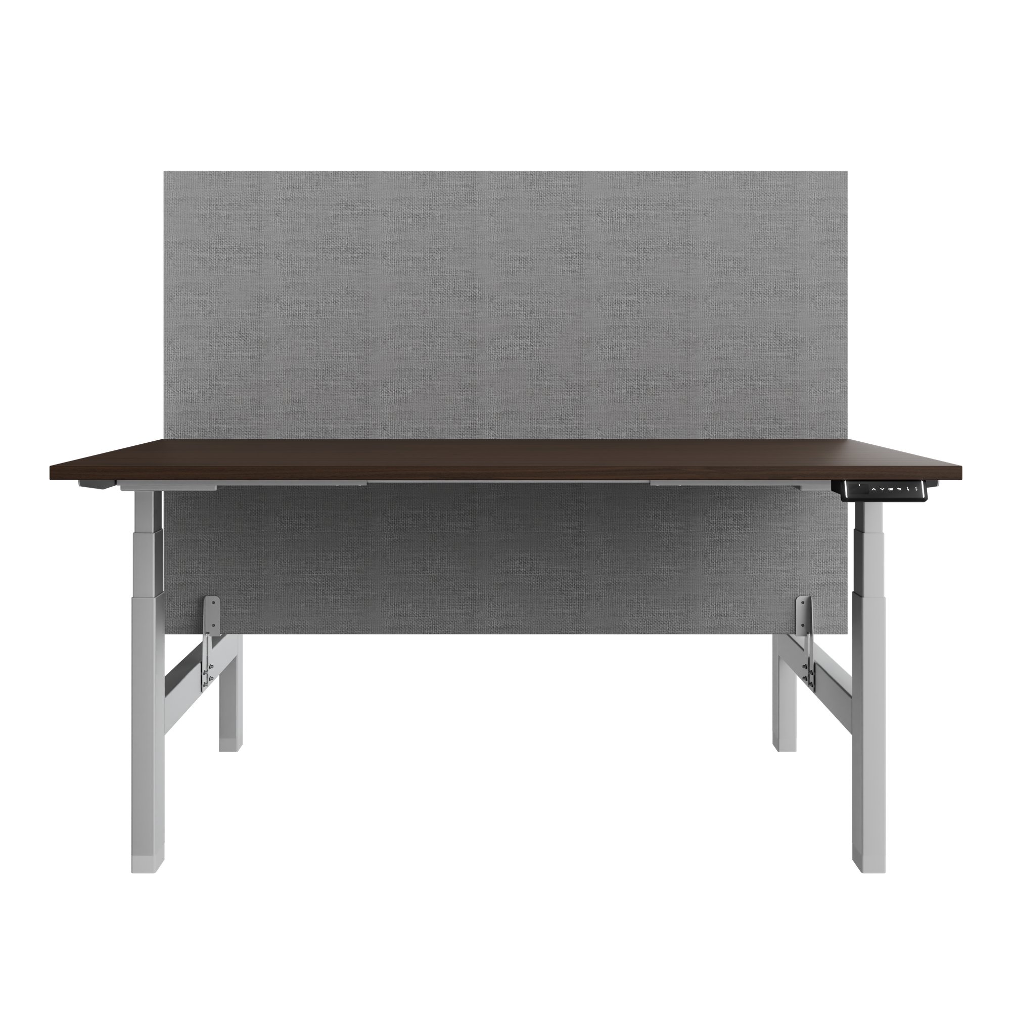 TELDRA Pro Team Desk | 1600–1800 mm, electrically height-adjustable, walnut - 2 Main Image