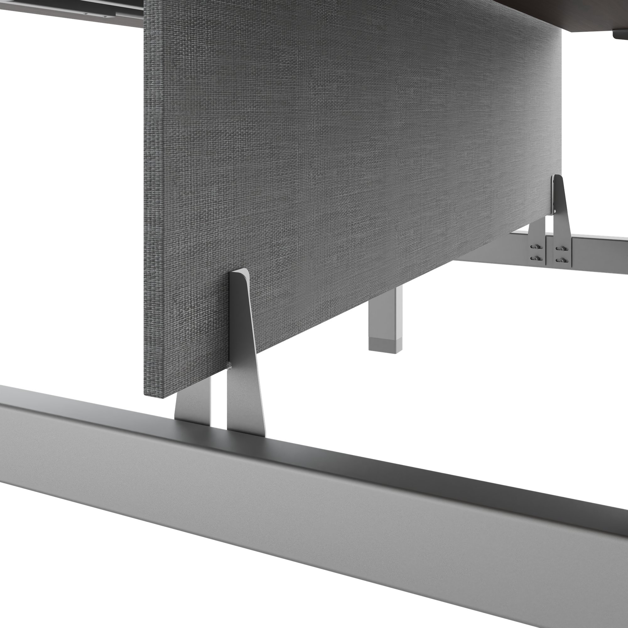 TELDRA Pro Team Desk | 1600–1800 mm, electrically height-adjustable, walnut - 4 Main Image