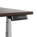 TELDRA Pro Team-Schreibtisch | 1600-1800 mm, elektrisch höhenverstellbar, Nussbaum - 5 Thumbnail Image