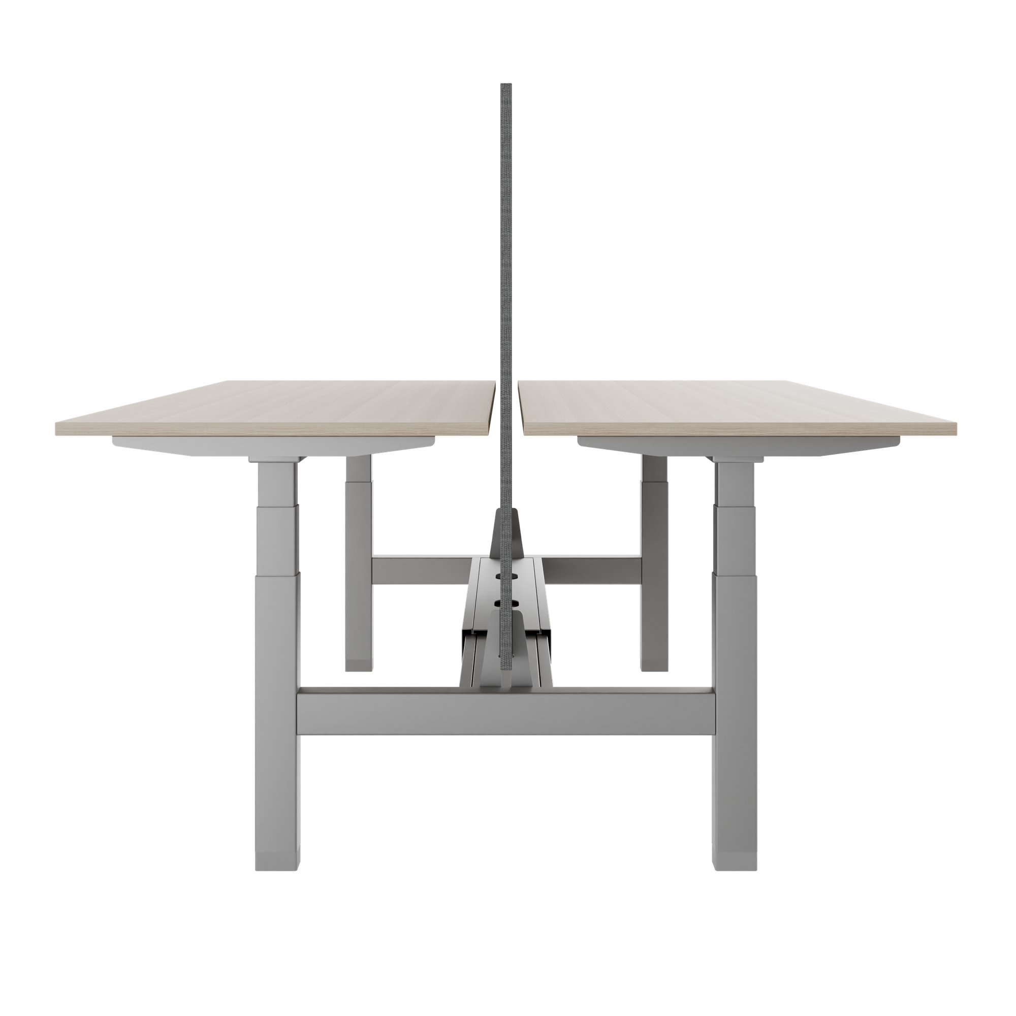 TELDRA Pro Team Desk | 1600-1800 mm, electrically height-adjustable, sand ash - 3 Main Image