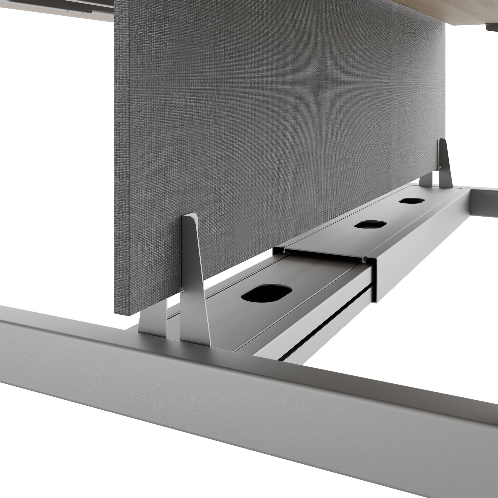 TELDRA Pro Team Desk | 1600-1800 mm, electrically height-adjustable, sand ash - 4 Main Image