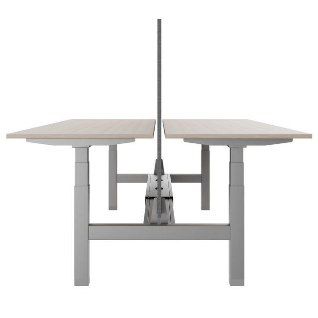 TELDRA Pro Team-Schreibtisch | 1600-1800 mm, elektrisch höhenverstellbar, Sandesche