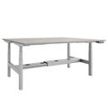 TELDRA Pro Team Desk | 1600-1800 mm, electrically height-adjustable, North Oak Gray - 1 Thumbnail Image