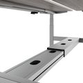 TELDRA Pro Team Desk | 1600-1800 mm, electrically height-adjustable, North Oak Gray - 4 Thumbnail Image