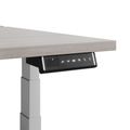 TELDRA Pro Team-Schreibtisch | 1600-1800 mm, elektrisch höhenverstellbar, Nordeiche grau - 6 Thumbnail Image