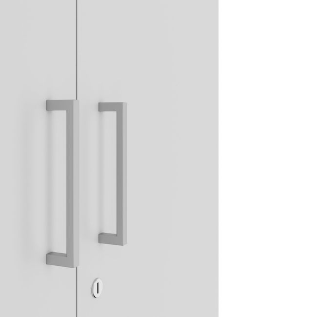 FUSION Set - Das ergonomische Komplettbüro | Perlgrau