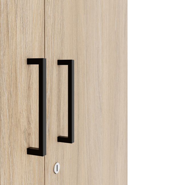 FUSION Set - Das ergonomische Komplettbüro | Bernsteineiche