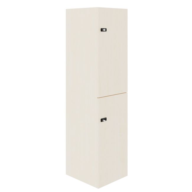 CHOICE Spind | 450 x 1820 mm, 2 große oder 4 kleine Schließfächer, Ahorn