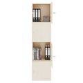 CHOICE locker | 450 x 1820 mm, 2 large or 4 small lockers, maple - 2 Thumbnail Image