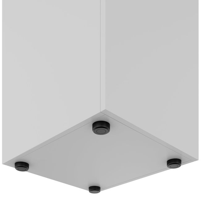 CHOICE Spind | 450 x 1820 mm, 2 große oder 4 kleine Schließfächer, Perlgrau