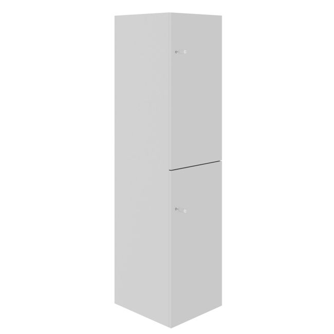 CHOICE Spind | 450 x 1820 mm, 2 große oder 4 kleine Schließfächer, Perlgrau