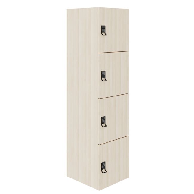 CHOICE Spind | 450 x 1820 mm, 2 große oder 4 kleine Schließfächer, Sandesche