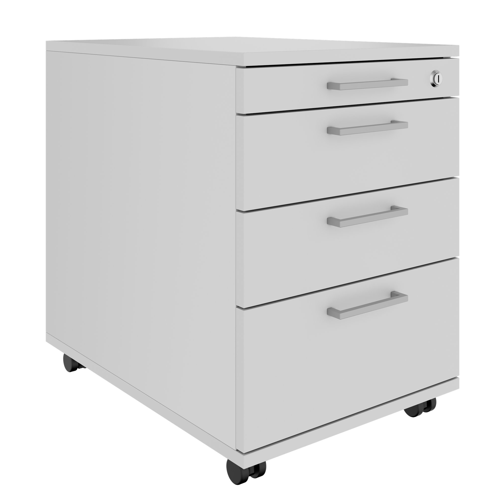 FUSION DUO Set - Komplettbüro für zwei Arbeitsplätze | Perlgrau - 4 Main Image