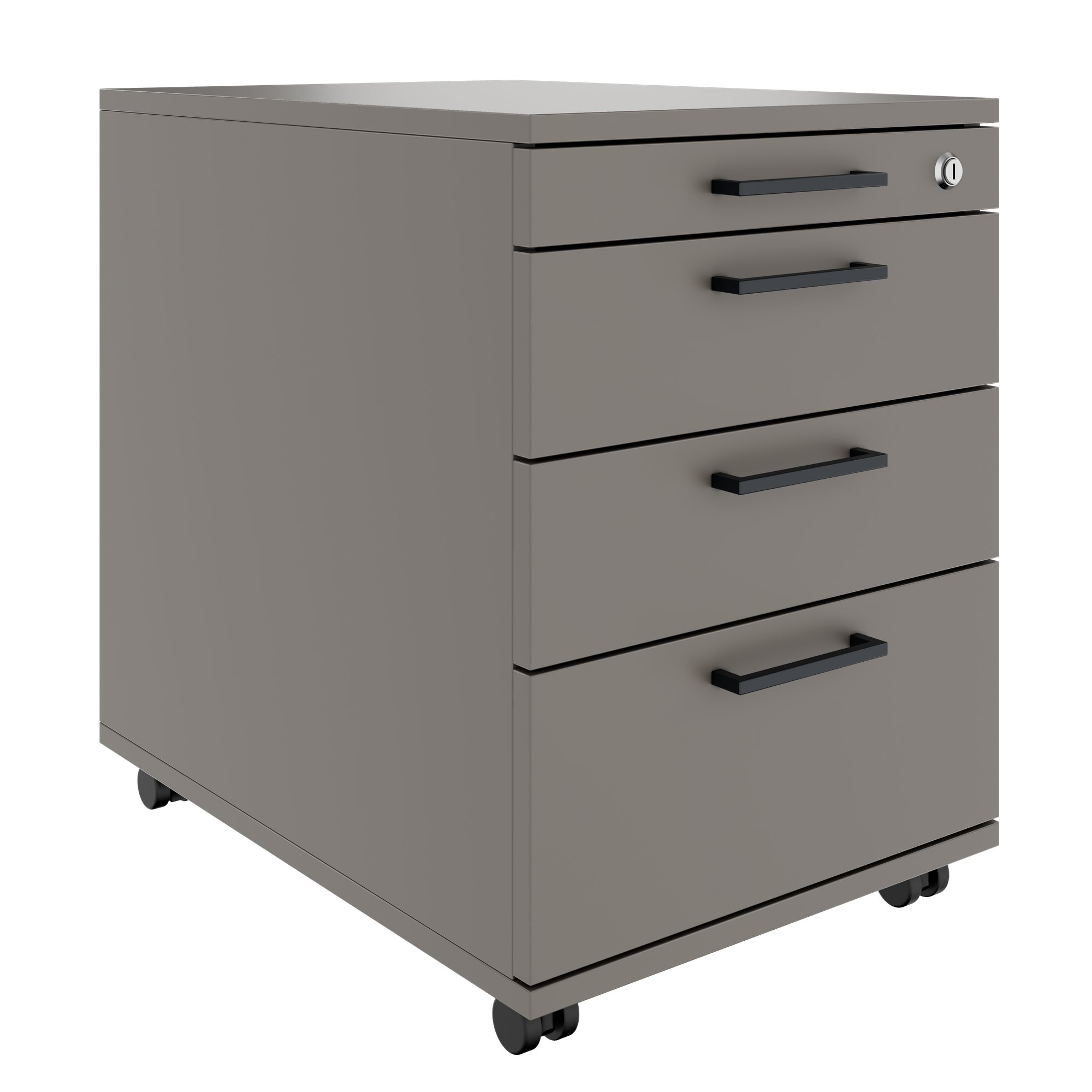 FUSION DUO Set - Komplettbüro für zwei Arbeitsplätze | Cubanitgrau - 4 Main Image