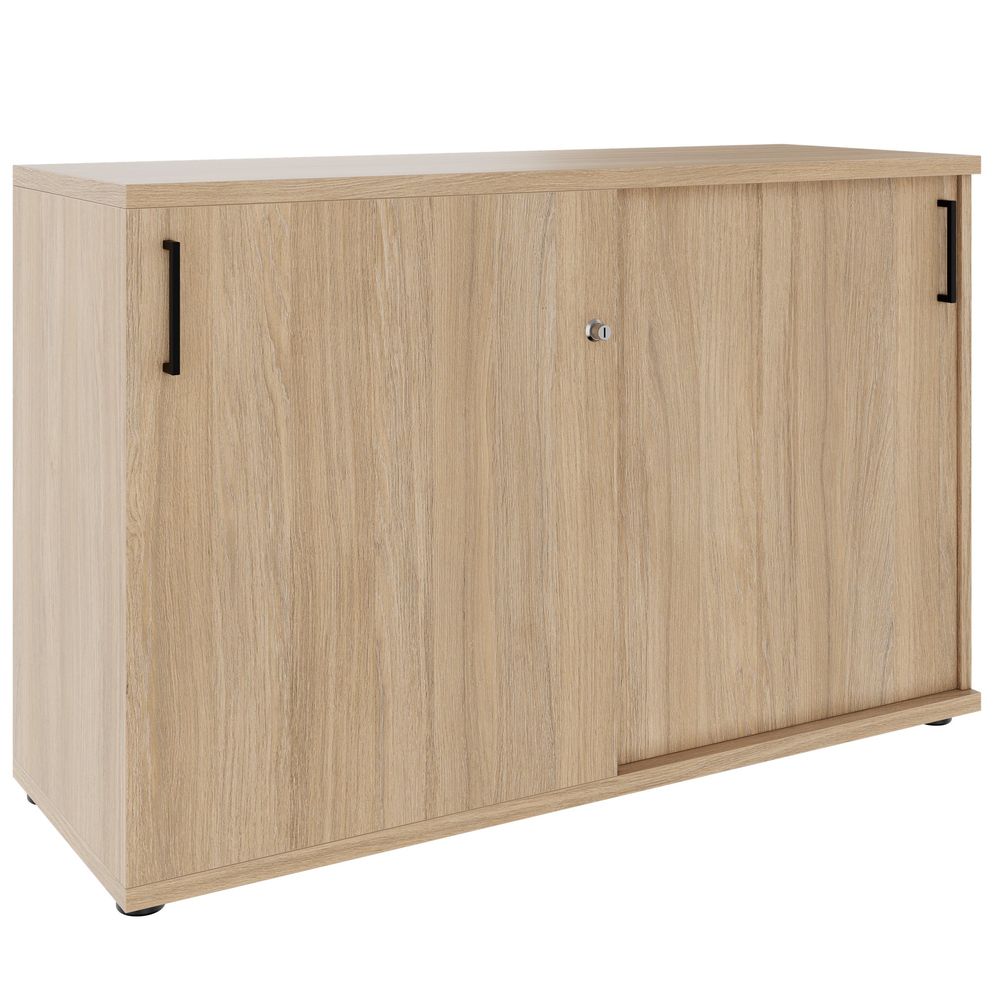 FUSION DUO Set - Komplettbüro für zwei Arbeitsplätze | Bernsteineiche - 10 Main Image