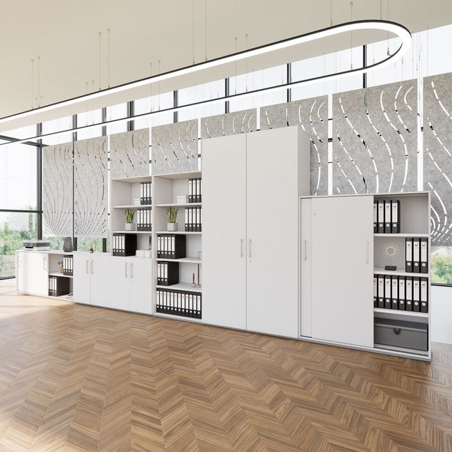 PRO Flügeltürenschränke | 1-6 OH, modulares System, verleimter Korpus