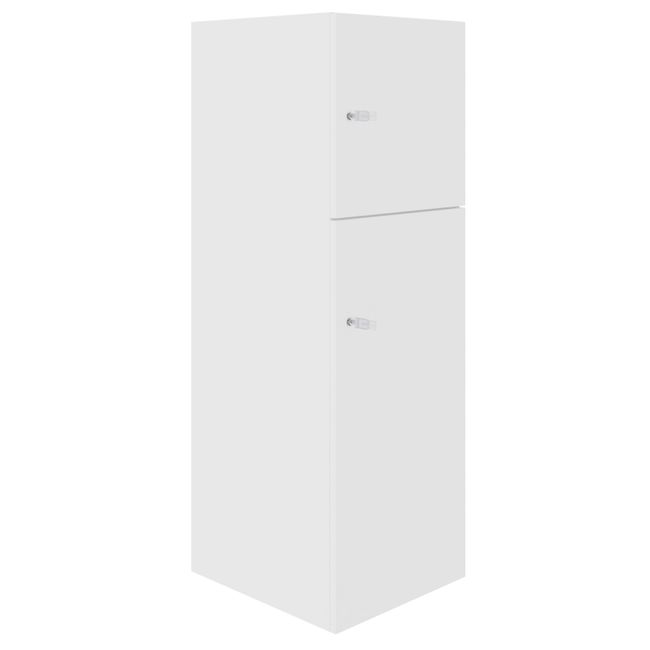 CHOICE Spind | 450 x 1370 mm, 2 oder 3 Schließfächer, Weiß