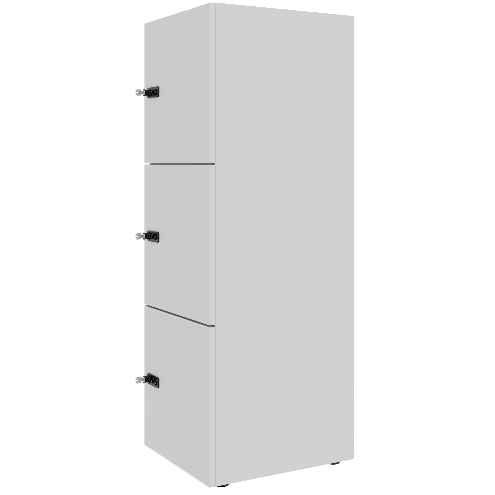 Armadietto CHOICE | 450 x 1370 mm, 2 o 3 scomparti, grigio perla - 3 Main Image