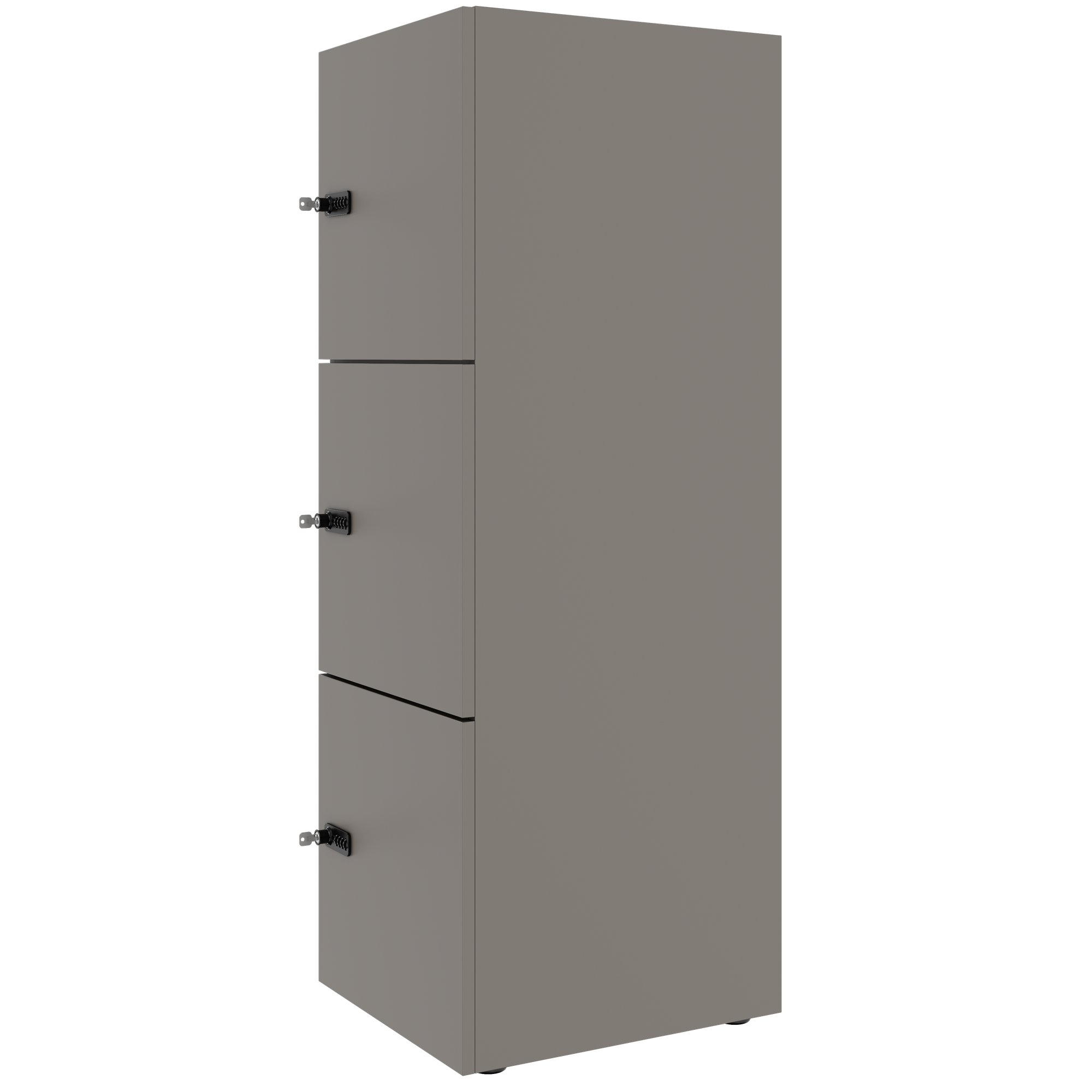 Armadietto CHOICE | 450 x 1370 mm, 2 o 3 scomparti, grigio cubanite - 3 Main Image