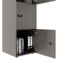 Armoire CHOICE | 450 x 1370 mm, 2 ou 3 casiers, gris cubanite - 5 Thumbnail Image