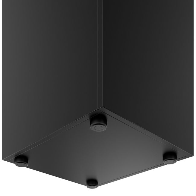 CHOICE Spind | 450 x 1370 mm, 2 oder 3 Schließfächer, Schwarz