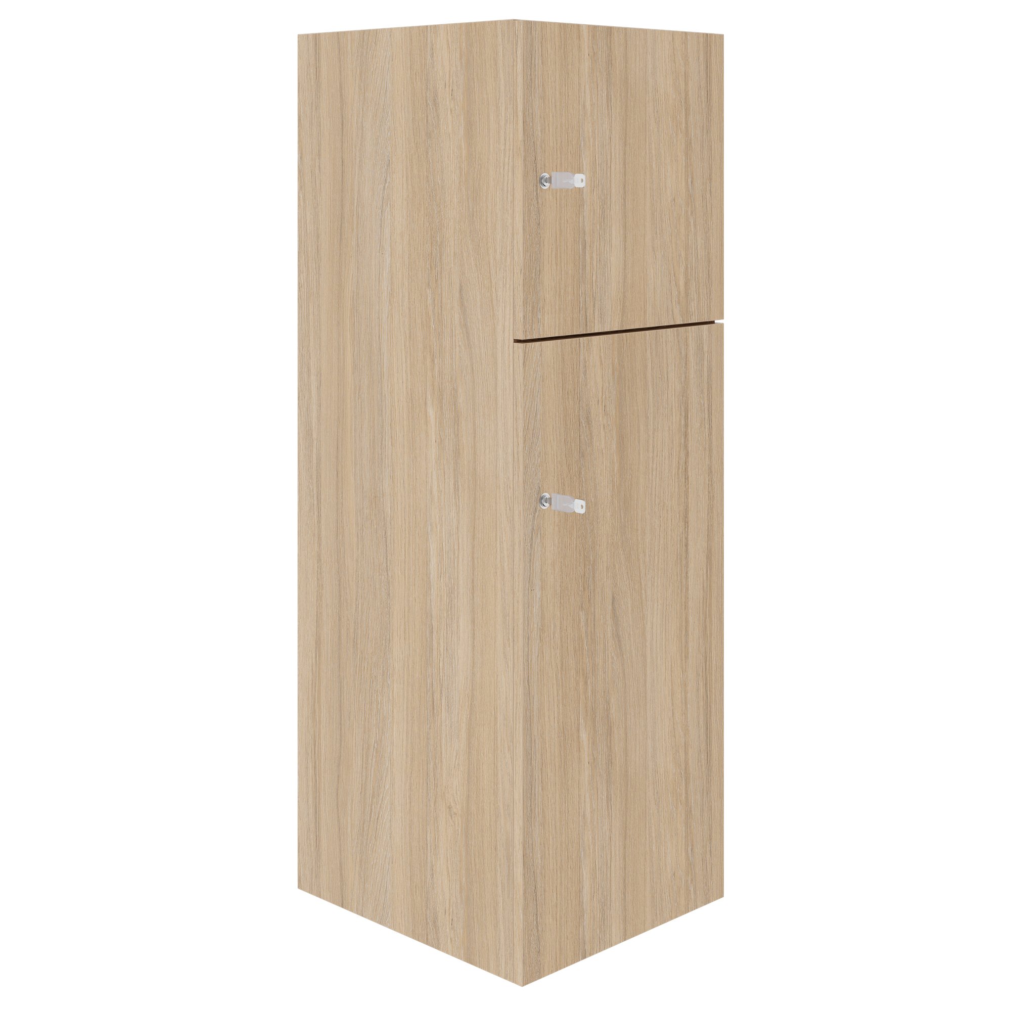 Armadietto CHOICE | 450 x 1370 mm, 2 o 3 scomparti, rovere ambra - 4 Main Image