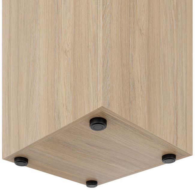 CHOICE Spind | 450 x 1370 mm, 2 oder 3 Schließfächer, Bernsteineiche