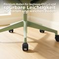 BREATHE Bürodrehstuhl | Feste Armlehnen, 5-Stern-Fußkreuz, Grün - 16 Thumbnail Image