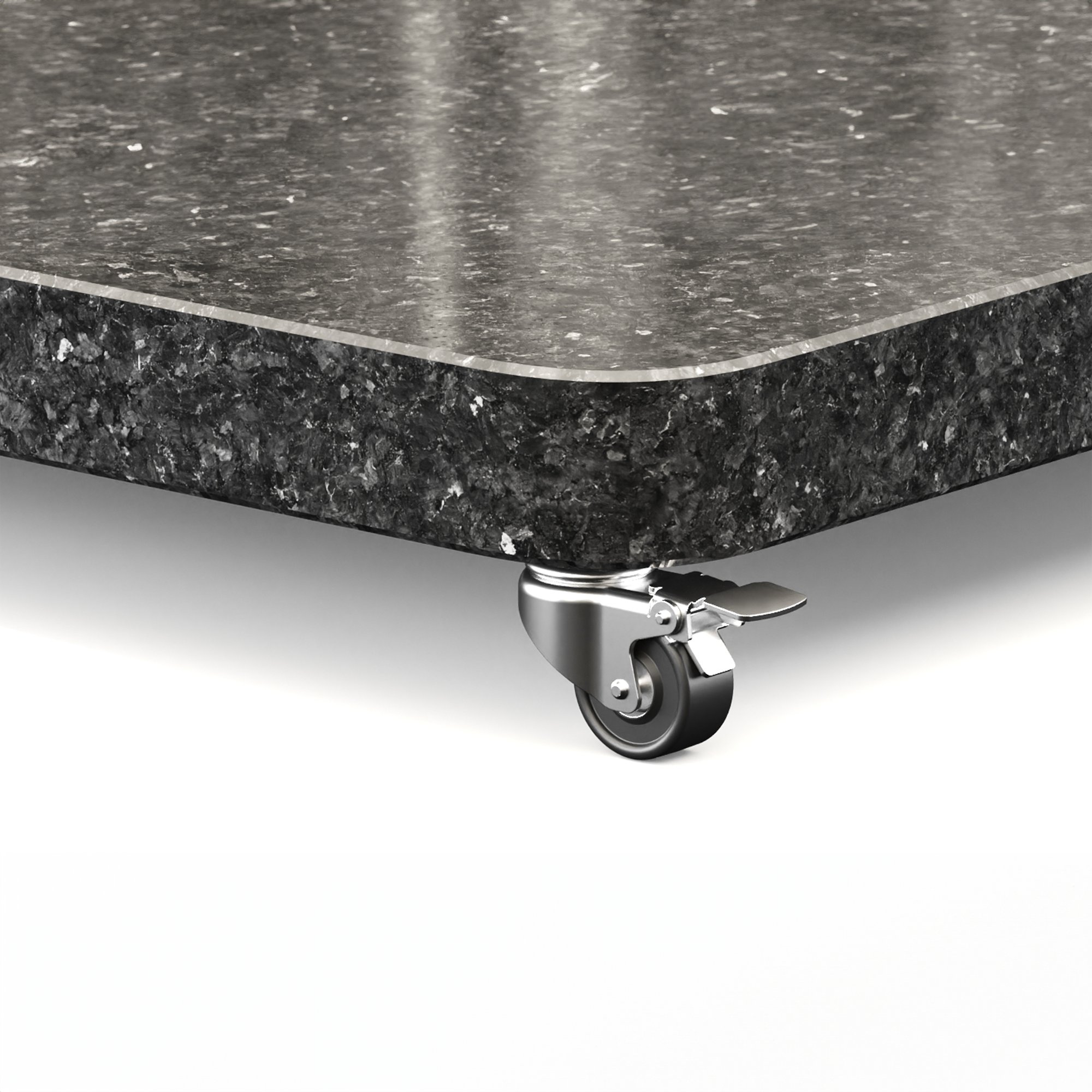 Platinum ANCONA Schirmständer | Mit Rollen, Anthrazit Granit, 90-120 kg - 3 Main Image