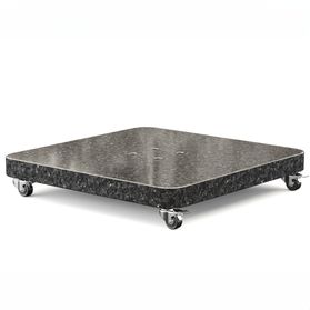 Platinum ANCONA Schirmständer | Mit Rollen, Anthrazit Granit, 90-120 kg