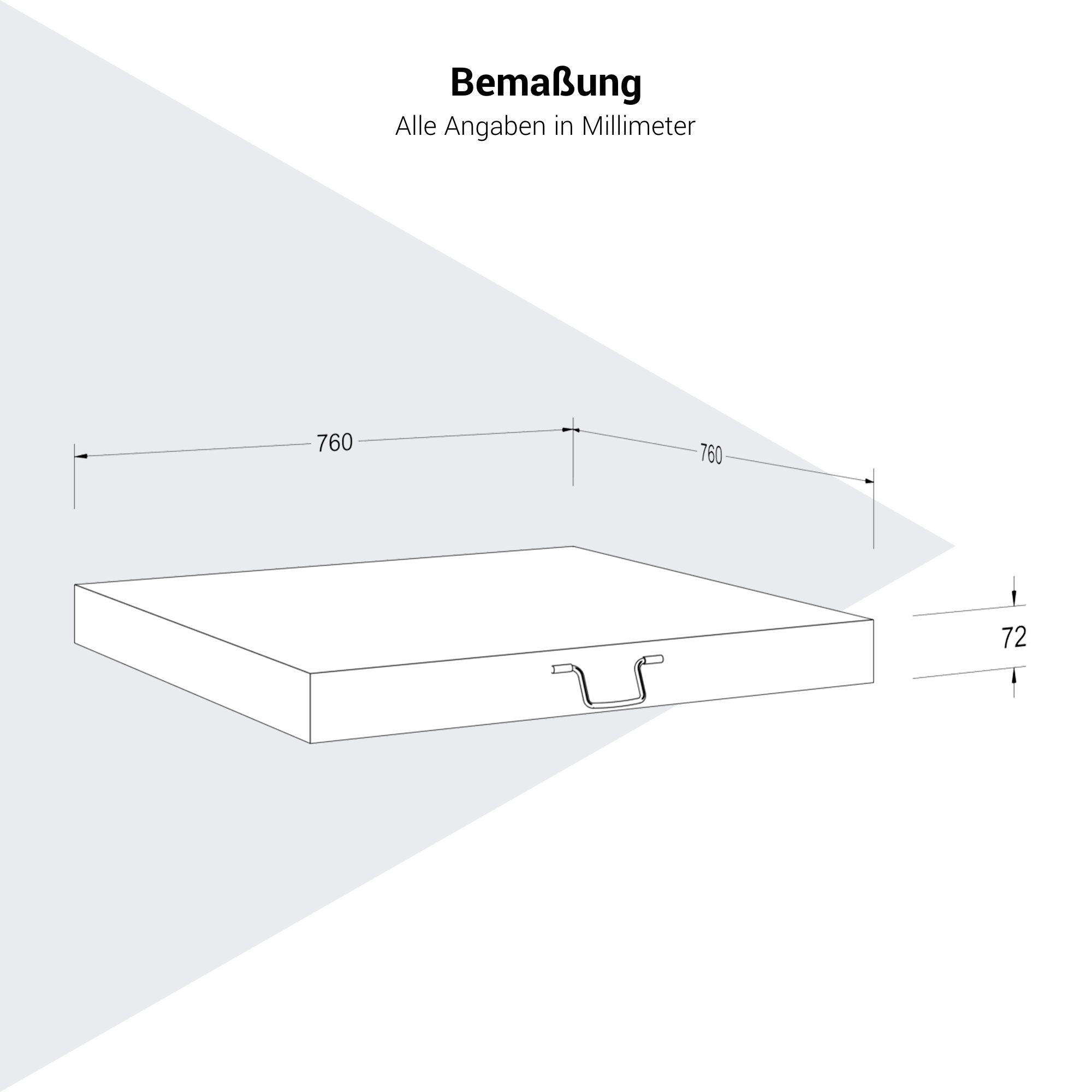 Platinum MILANO Schirmständer | Mit versenkten Rollen, Schwarz polierter Granit, 90 kg - 4 Main Image