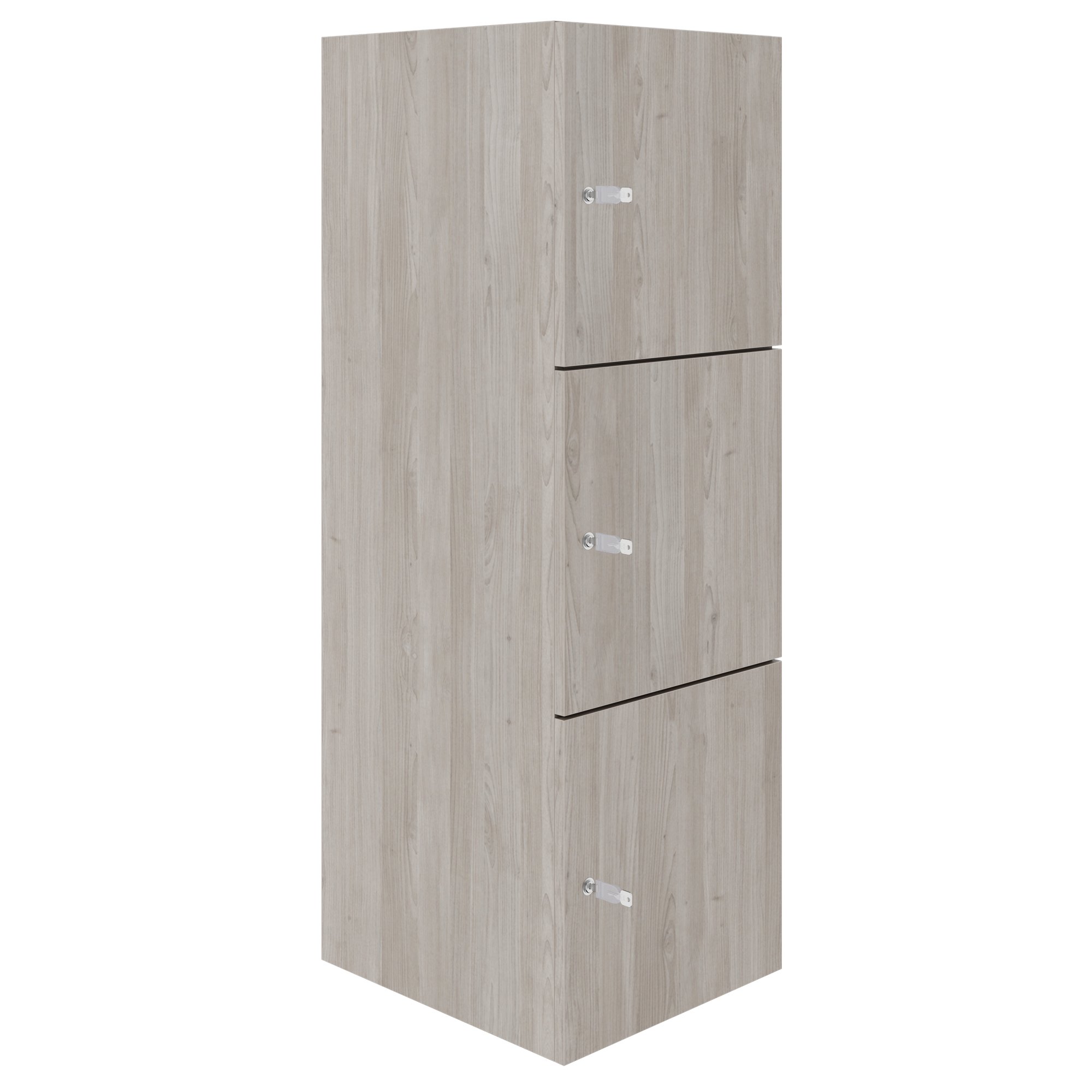 Armoire CHOICE | 450 x 1370 mm, 2 ou 3 casiers, chêne nord gris - 1 Main Image