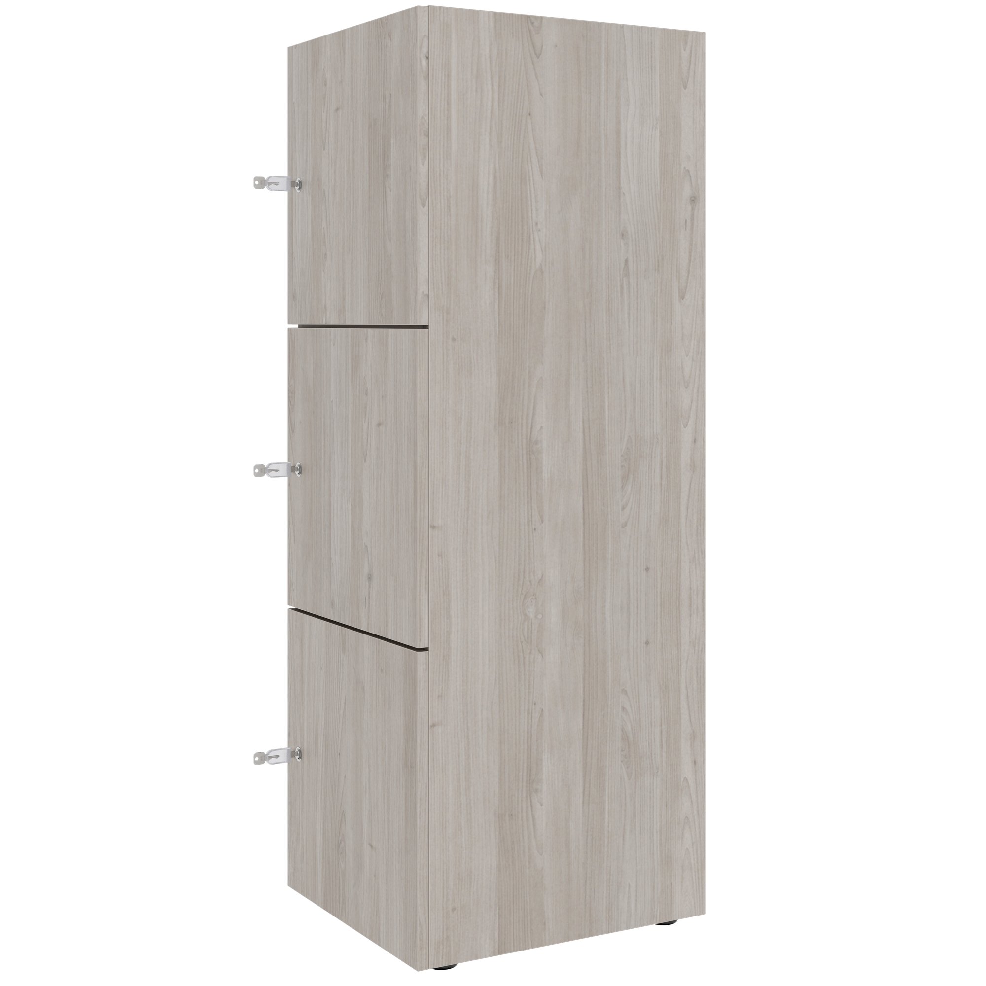 Armoire CHOICE | 450 x 1370 mm, 2 ou 3 casiers, chêne nord gris - 3 Main Image
