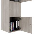 CHOICE locker | 450 x 1370 mm, 2 or 3 lockers, gray oak - 5 Thumbnail Image