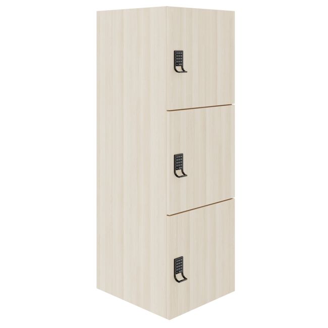 CHOICE Spind | 450 x 1370 mm, 2 oder 3 Schließfächer, Sandesche