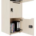 CHOICE Spind | 450 x 1370 mm, 2 oder 3 Schließfächer, Sandesche - 5 Thumbnail Image