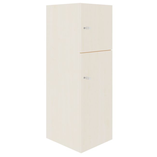 CHOICE Spind | 450 x 1370 mm, 2 oder 3 Schließfächer, Ahorn