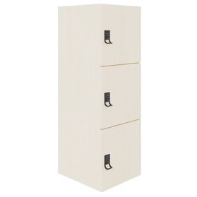 CHOICE Spind | 450 x 1370 mm, 2 oder 3 Schließfächer, Ahorn