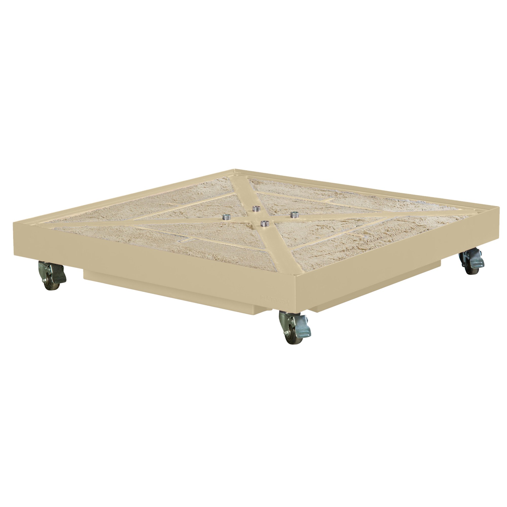 Platinum CERAMICA Schirmständer | Mit Rollen, Keramik, 90 kg, für Ampelschirme - 4 Main Image