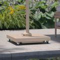 Platinum CERAMICA Schirmständer | Mit Rollen, Keramik, 90 kg, für Ampelschirme - 5 Thumbnail Image